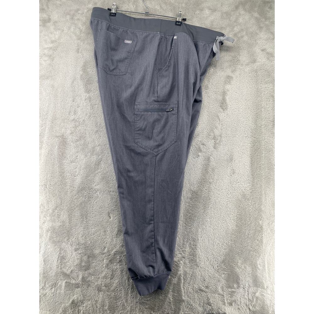 FIGS Technical Collection XXL Gray Slim Jogger Scrub Pants Cargo Medical - Picture 5 of 11